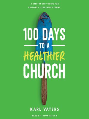 cover image of 100 Days to a Healthier Church